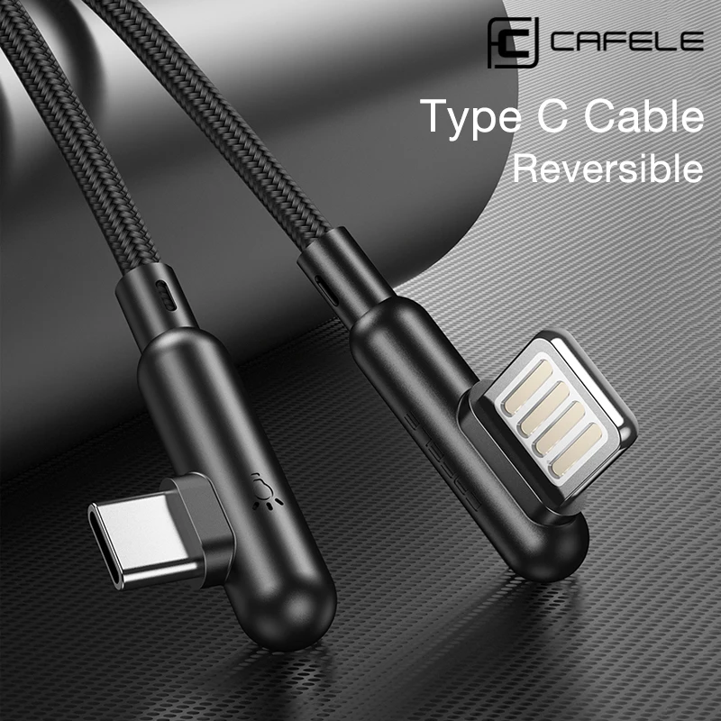 Кабель USB Type-C для Huawei кабель быстрой зарядки и передачи данных со светодиодным