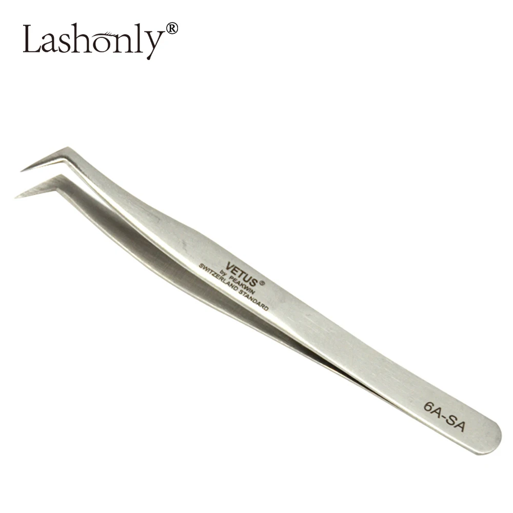 Пинцет для наращивания ресниц Lashonly 6A SA объемом 3D/6D лучшее качество пинцет