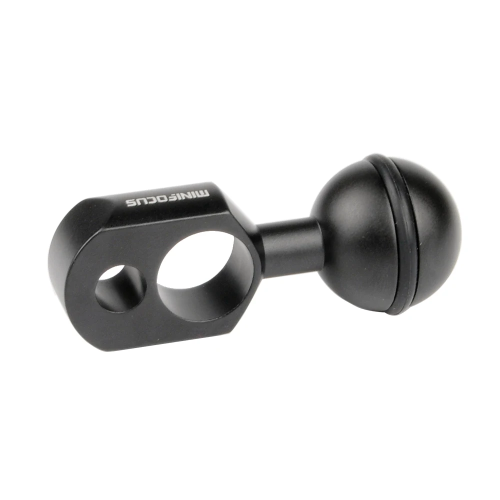 

MINIFOCUS 2.65in Aluminum YS Head Adapter Arm 1in Ball for Underwater Light System