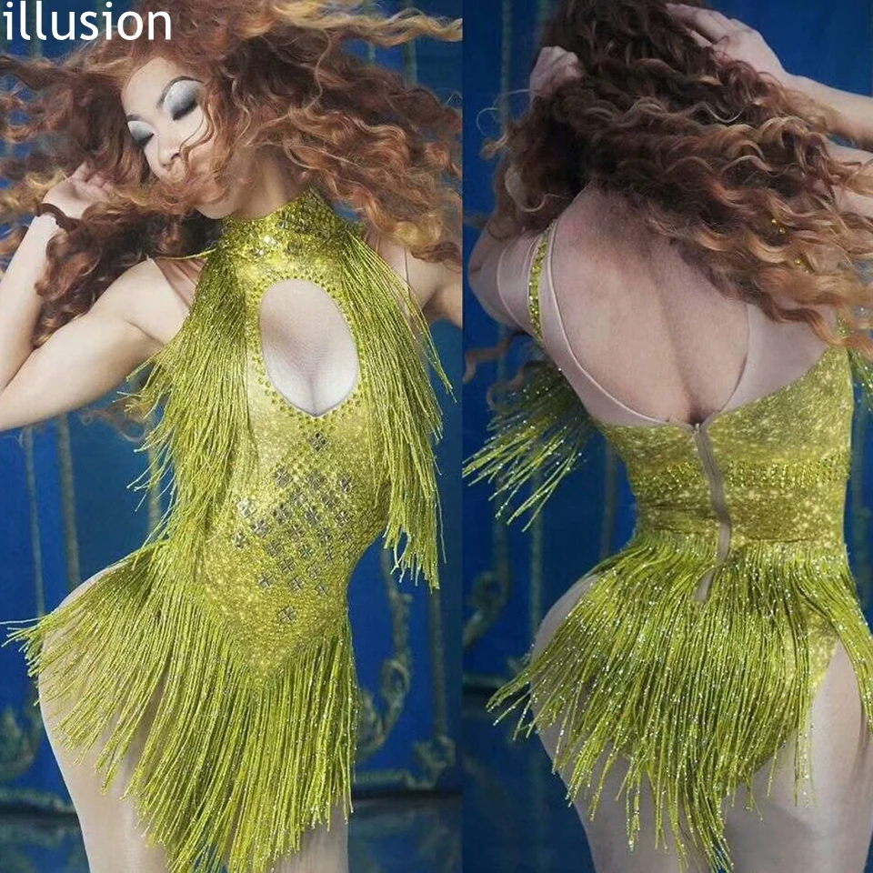 Женский танцевальный костюм без рукавов стрейчевый боди с блестящими стразами и