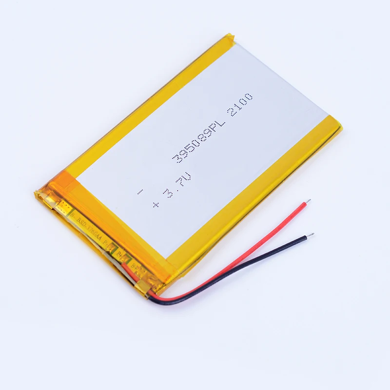 395089 3 7 V 2100mAh литий полимерная ионная аккумуляторная батарея для планшетного ПК Φ