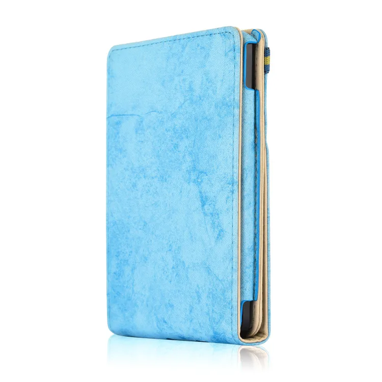 Ультра тонкий противоударный чехол для Funda KOBO Clara Clear HD 6 дюймов() Авто спящий Пробуждение Смарт-кожа для Kobo Clara HD чехол - Цвет: SC-BLUE-pen