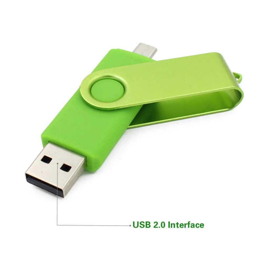 Смартфон с usb флеш накопителем вращающийся на 32 Гб 64 OTG флешка внешний накопитель