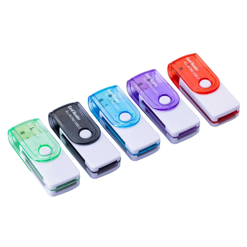 Многофункциональный USB 2 0 кардридер для Micro SD TF M2 SDHC MS Кардридеры карт памяти