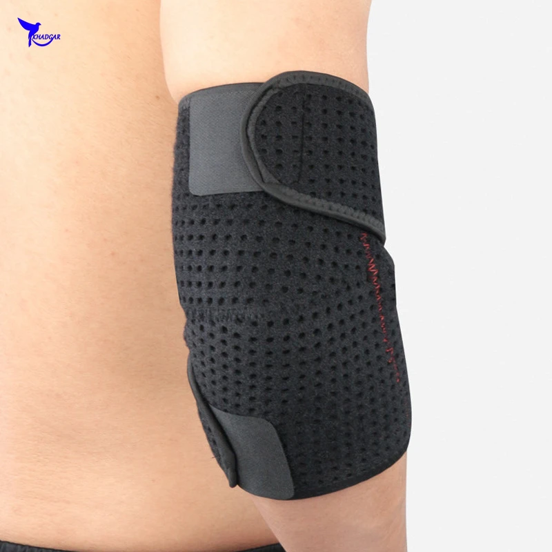 2 шт. дышащие сетчатые регулируемые фиксаторы для локтя|Налокотники и