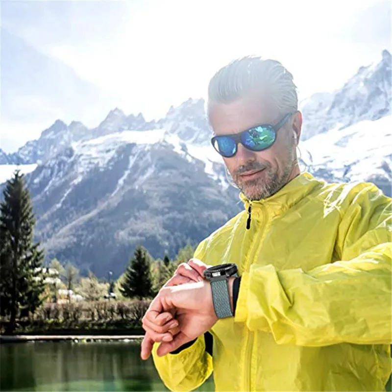 22 мм 20 мм для samsung gear sport S2 S3 Frontier классический ремешок huami amazfit ремешок Bip huawei GT 2 galaxy watch active 42 мм 46 мм