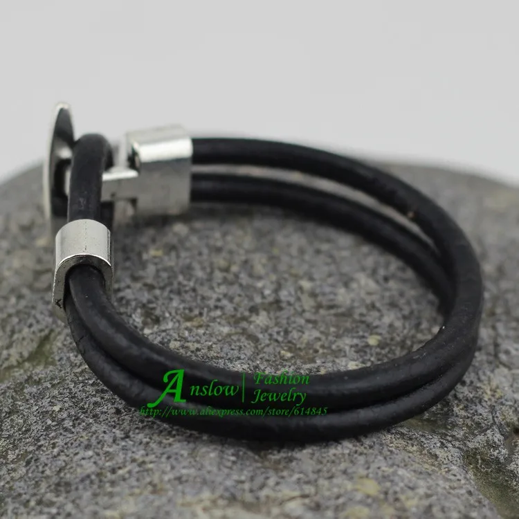 LOW0206LB Лидер продаж модные ювелирные изделия 85 см из искусственной кожи обертывание талисманы браслеты для женщин мужчин пара подарок