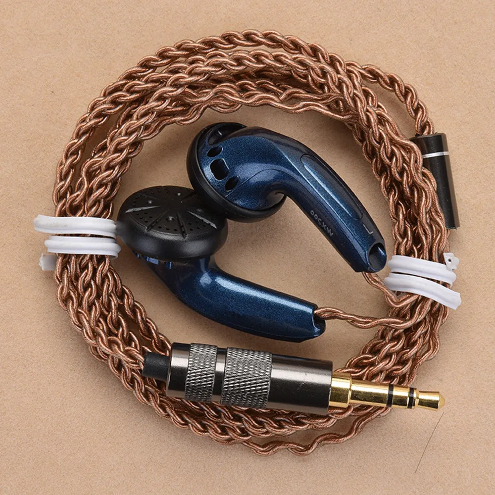 Новинка, наушники FENGRU DIY EMX500, наушники-вкладыши с плоской головкой, Наушники DIY, HiFi, бас, наушники, DJ, наушники, тяжелый бас, качество звука