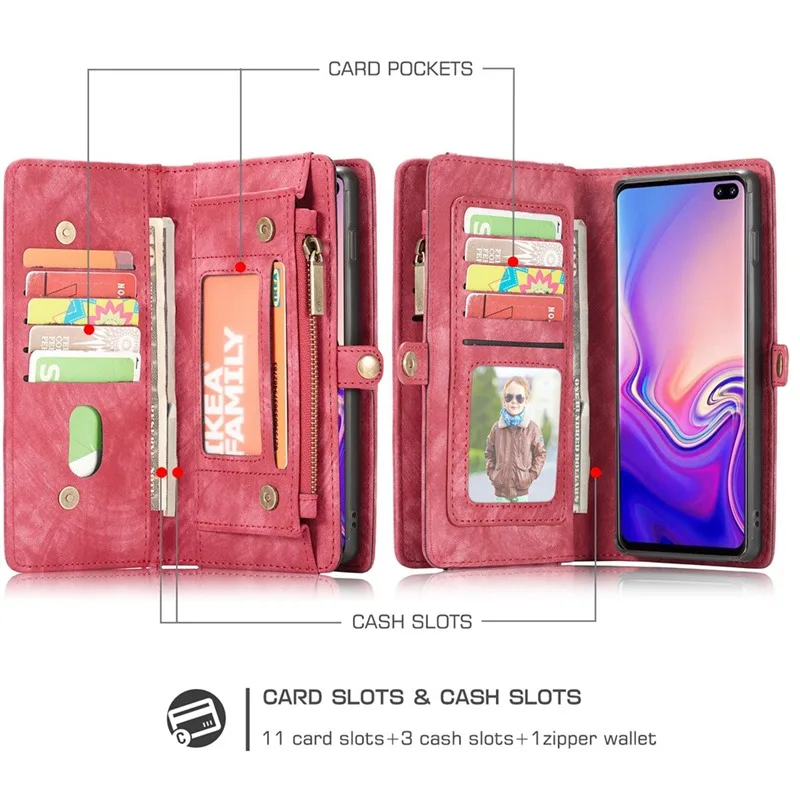 Для 360 защитной Coque samsung S10Plus Магнитная Адсорбция металлический бампер Стекло