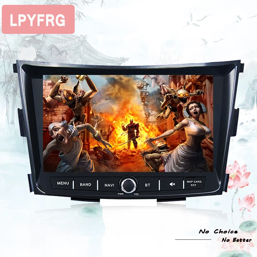 

android 10.0 4G RAM For SsangYong Tivoli 2015-2018 Car Radio Audio Video Head unit Player WIFI DVR GPS Navi Navigation No CD DVD