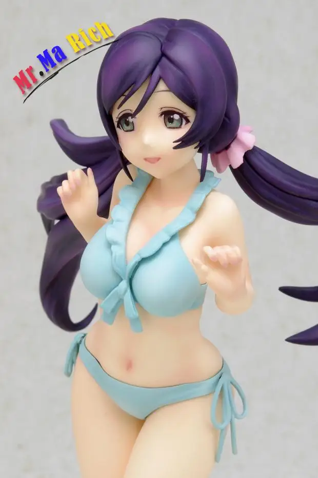 Аниме Фигурка 16 см Love Live! Tojo Nozomi купальник сексуальный ПВХ фигурка коллекционная