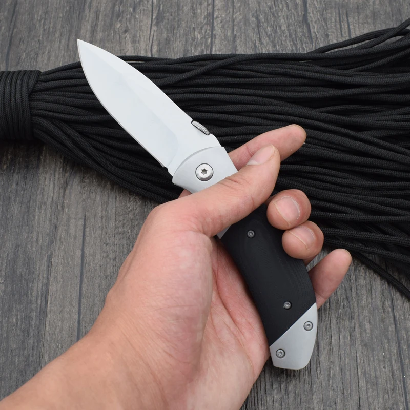 Survival Knife SS304 Steel Blade Steel+G10 Handle Herbertz Pocket Folding Knifes Hunting Tactical Knives Camping Outdoor Tools s |