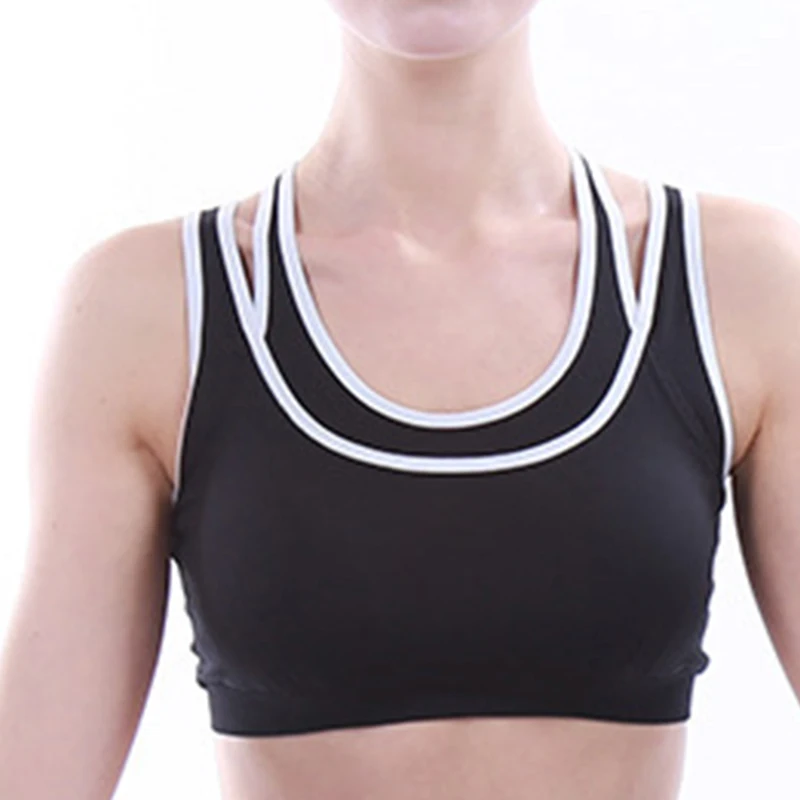 Новые 2017 супер эластичные Спортивный жилет Йога одежда женский звезда того же