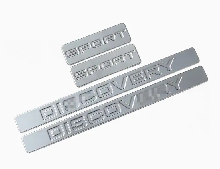 MODEL A 304 нержавеющая сталь для LAND ROVER DISCOVERY SPORT- внутренняя Накладка на порог двери автомобиля защитная крышка - Название цвета: MODEL A