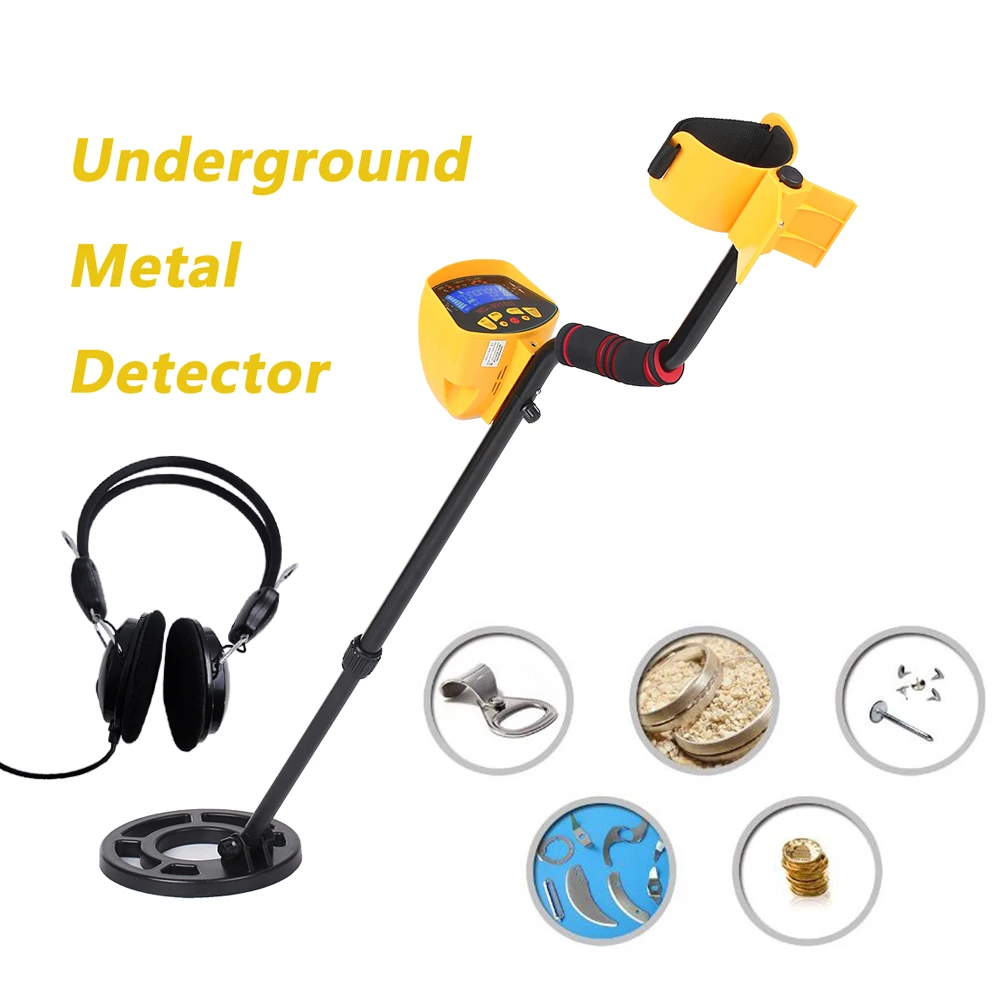 Подземный металлоискатель полностью автоматический с ЖК дисплеем|metal detector|underground