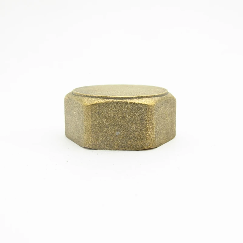 Латунная Концевая Заглушка с шестигранной головкой и внутренней резьбой BSP 3/4