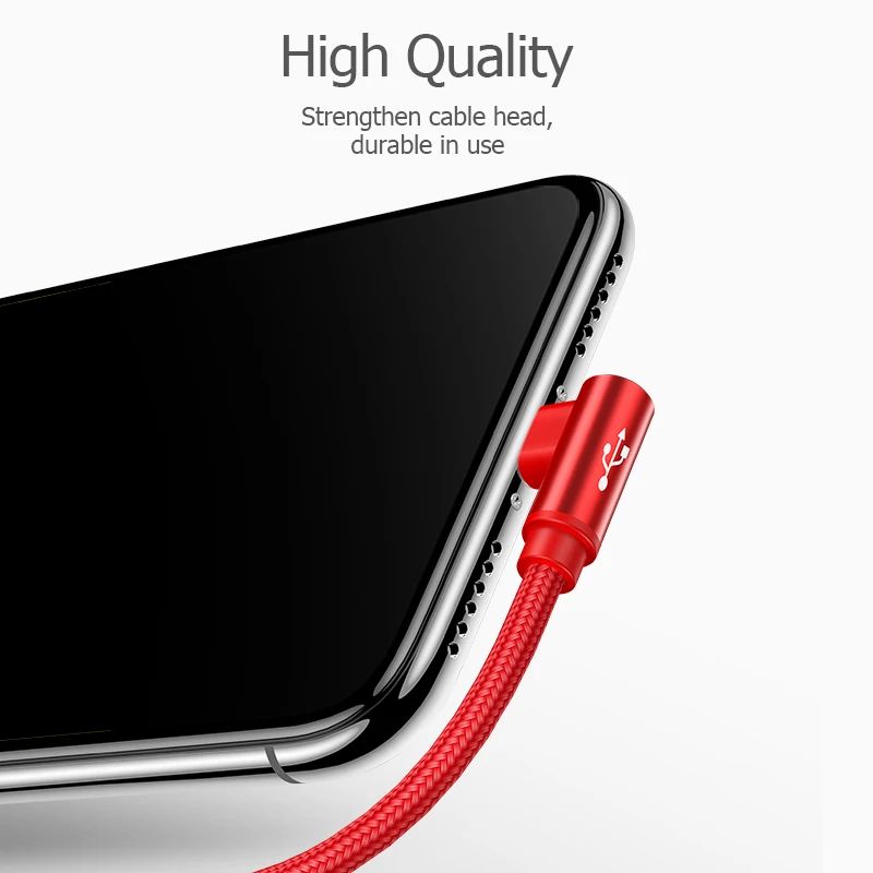 USAMS 3в1 USB кабель для Мобильный телефон Micro Type C зарядный iPhone Samsung 6 зарядное