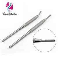 tiangong junyi round handle holder beauty plastic tool double eyelid surgery instrument straight elbow no 3 handle