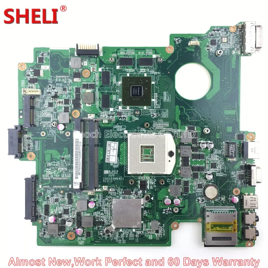 MOUGOL для acer Travelmate 8572 8572G 8572T серийная материнская плата ноутбука MBTW806001 MB. TW806.001