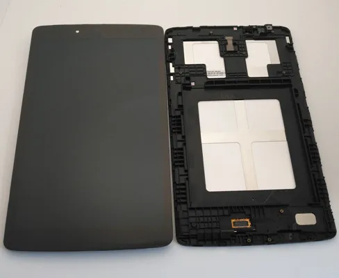 black with frame ESC для LG G Pad 8,0 V480 V490 ЖК-дисплей кодирующий преобразователь сенсорного экрана в сборе планшет для LG G Pad 8,0 V480 дисплей запасная часть+ инструмент - Цвет: black with frame