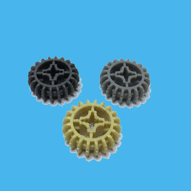 20 шт./лот технические детали шестерни совместимые с 32269 TECHNIC Gear зуб двойной скос