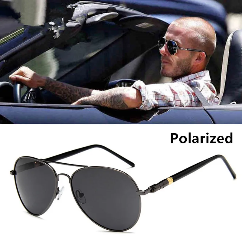 

2020 Sunglasses Men Polarized Alloy Driving Sun Glasses Women Eyewear Hot Sunglass Bens Pilot Eyeglasses zonnebril mannen