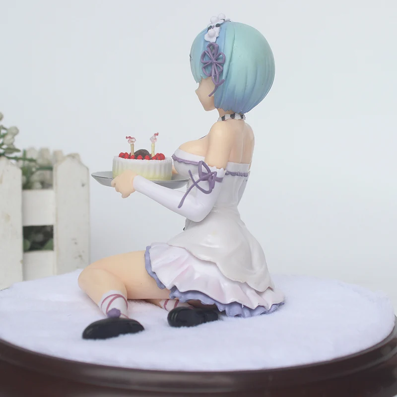Re: жизнь в другой мир от нуля Rem 13 см фигурку Re Zero REM торт ко дню рождения вер.