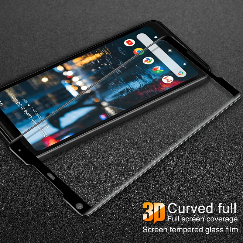 Изогнутое закаленное стекло с полным покрытием для Google Pixel 2 защита экрана