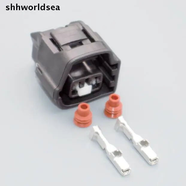 Shhworld Sea 2/5/30/100 комплектов 2pin 2 мм авто водонепроницаемый разъем датчика