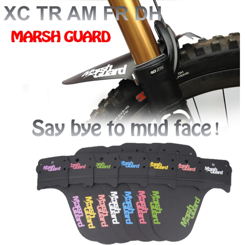 MARSH GUARD Fender Bicycle Mudguard MTB Mud Guards Wings For Front Fork Lightweight Fenders for XC TR AM ENDURO DH FR | Спорт и