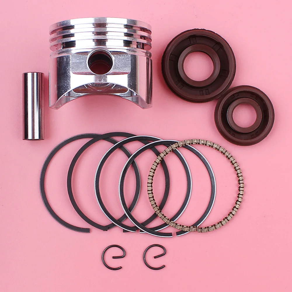 35mm piston ring oil seal kit for honda gx25 fg110 hht25s 25cc 4 stroke trimmer brush cutter lawn mower engine part free global shipping