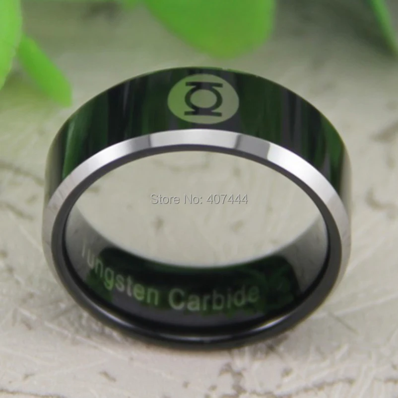 Бесплатная доставка США Великобритании Канады России Бразилии лидер продаж 8 мм зеленый фонарь черный