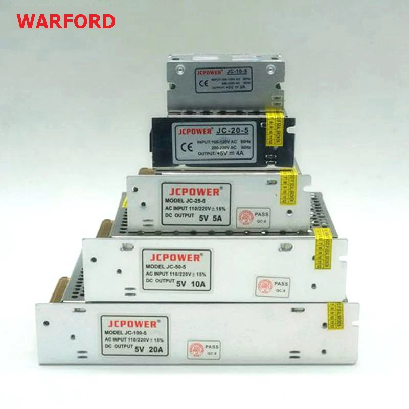 DC 5 V 2A/3A/4A/5A/6A/8A/10A/12A/20A/30A/40A/60A переключатель светодиодный Питание трансформаторы