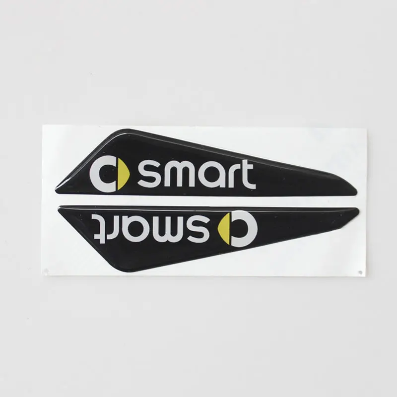 Наклейка для автомобиля с защитой от столкновений на дверь Smart Fortwo Forfour453 451 450 стикер s Защитная пленка для украшения двери наклейка авто аксессуары