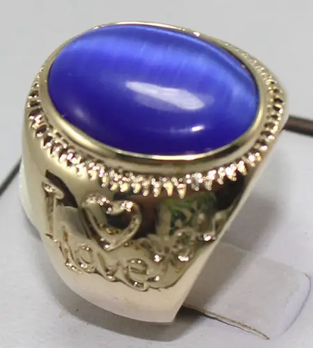 Wan + доставка&gt Новая мужская мода 18GP роскошное натуральное кольцо 9 # 12 #|fashion rings|ring