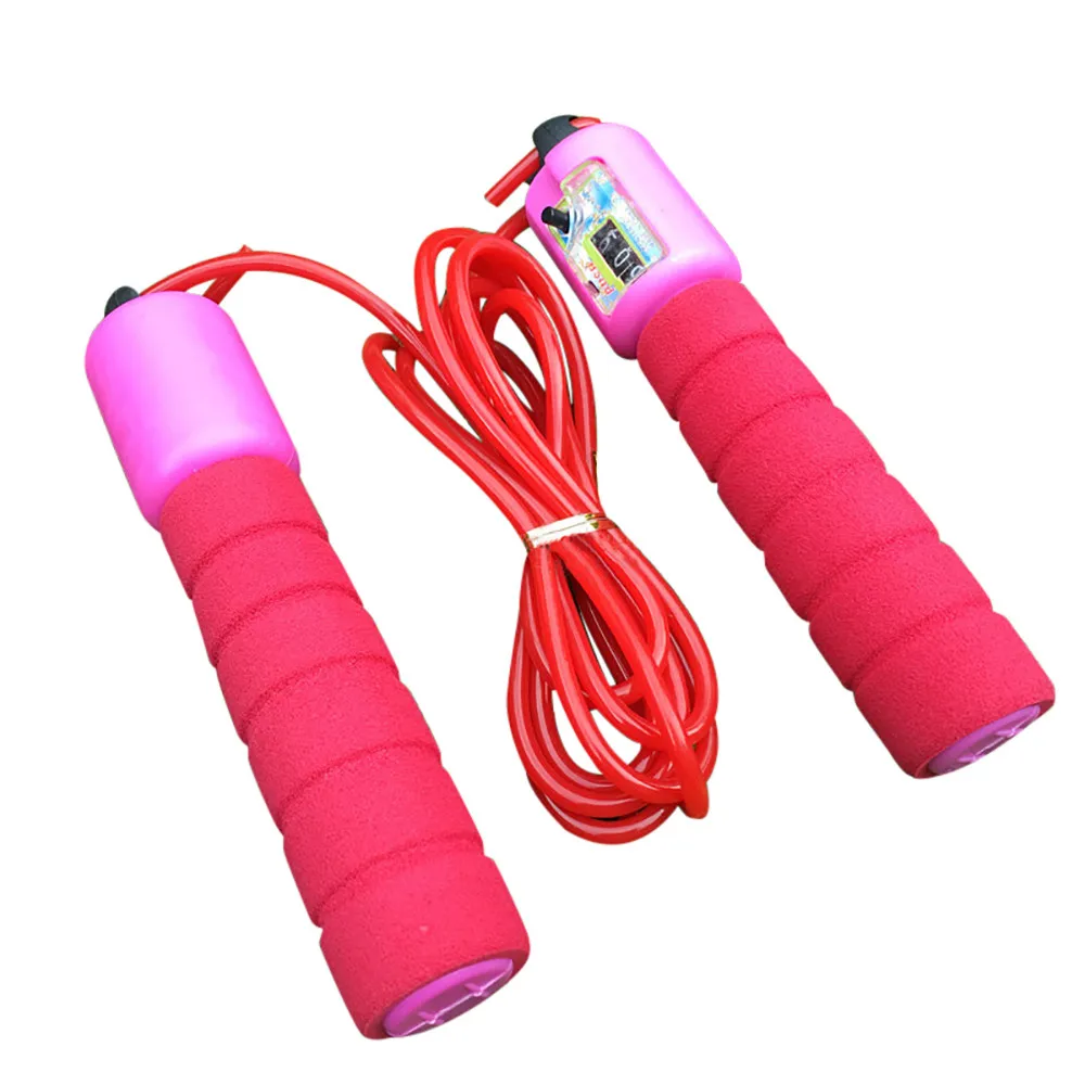 Скакалка детская с автоматическим подсчетом и регулируемой длиной 2 4 м|skipping rope|rope