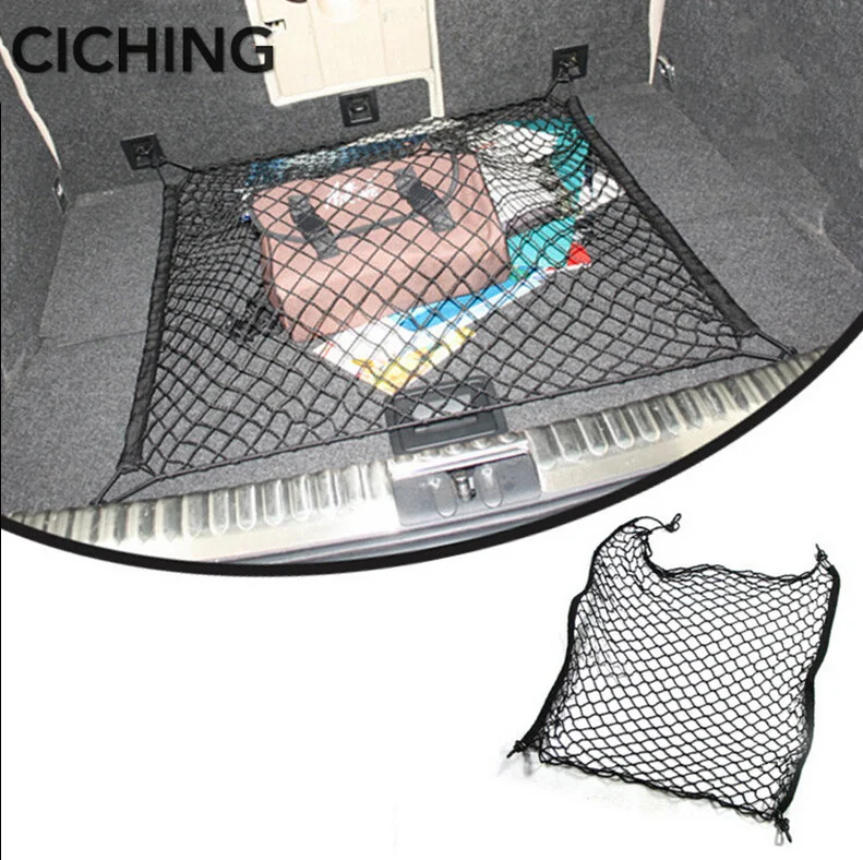 Car Nylon Elastic Net Cargo Trunk Storage For peugeot 407 opel astra h skoda superb seat ibiza kia sportage renault megane 2 | Автомобили