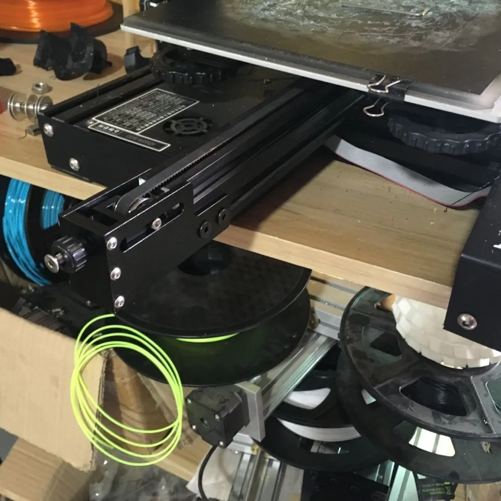 1 шт. Creality ENDER-3S обновления анодированный черный алюминиевый перемещение по оси Y