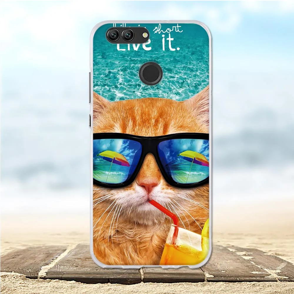 5 Чехол для телефона для Funda huawei nova 2, чехол, милый силиконовый мягкий чехол из ТПУ для huawei nova 2, чехол для huawei nova 2 5,", Чехол - Цвет: 5