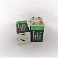 4pcslot shseja 9v 1000mah lithium ion battery 6f22 usb rechargeable battery detector toy rechargeable battery free shipping