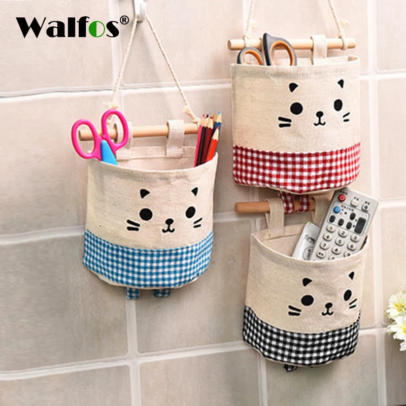Сумка для хранения WALFOS креативная гардеробная сумка настенный мешочек домашнего