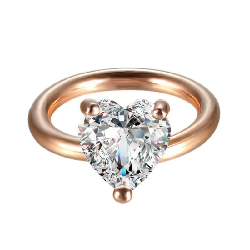 Кольцо для пирсинга сосков из золотого сплава с австрийским кристаллом 1 шт.