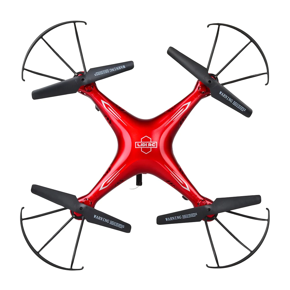 LIDIRC L15 720 P HD Камера 2 4G 4CH 6 осевой WI FI FPV RC Дрон вертолет игрушечные Квадрокоптеры с
