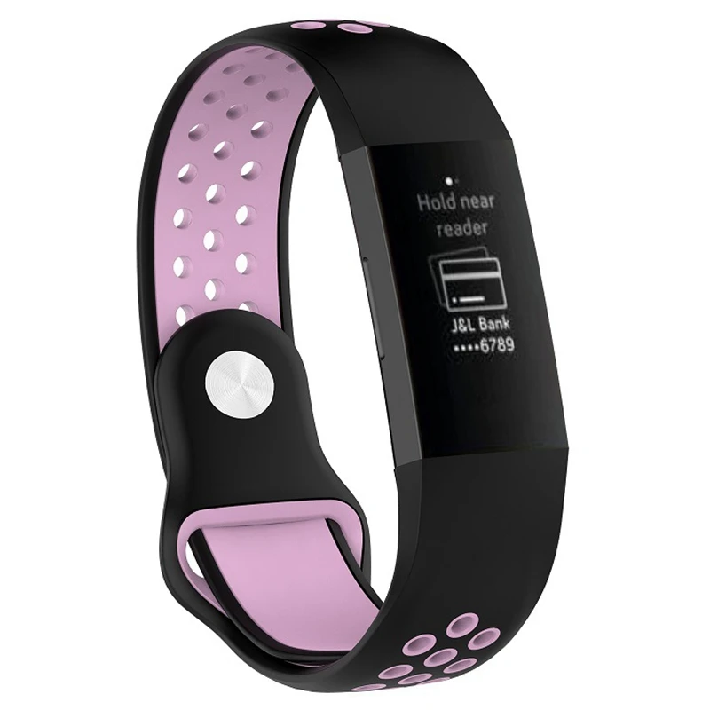 Сменный силиконовый ремешок для Fitbit Charge 3 новинка 2018 умный браслет аксессуары