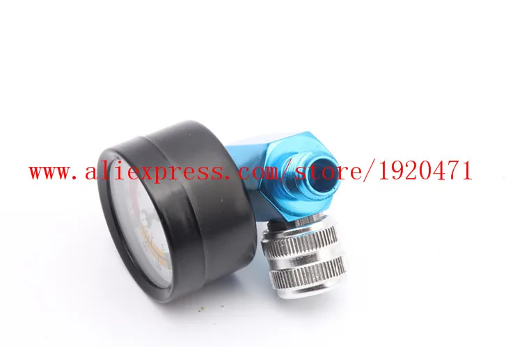 HVLP регулятор пульверизатора для регулировки давления воздуха задний манометр