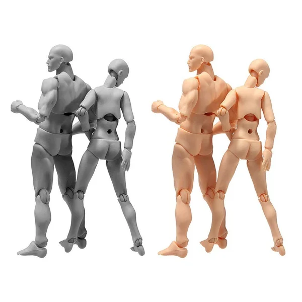 

Фигурка Кун и тело Chan DX Мужская Женская фигурка Bandai SHF ферритовая ПВХ экшн-фигурка модель