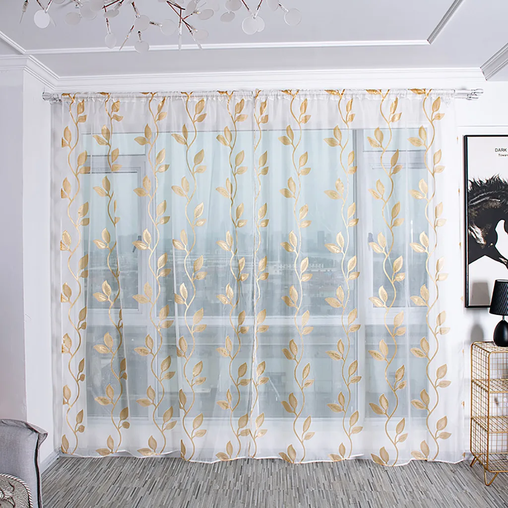 Gacsidy Store 100 × 200 см занавеска Тюль оконная драпировка панель отвесный шарф Valances