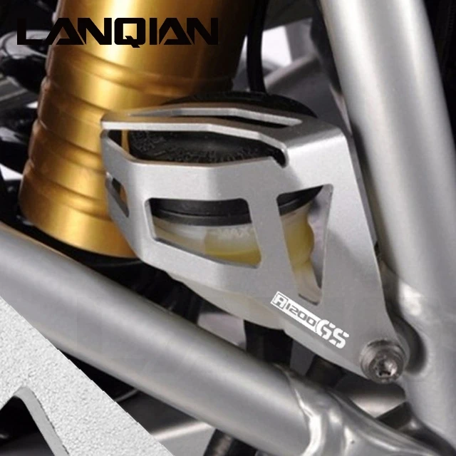 R1200GS LOGO FOR BMW R 1200 GS LC ADV 2014 2015 2016 2017 Motorcycle Accessories Rear Brake Fluid Reservoir Guard Cover Protect |