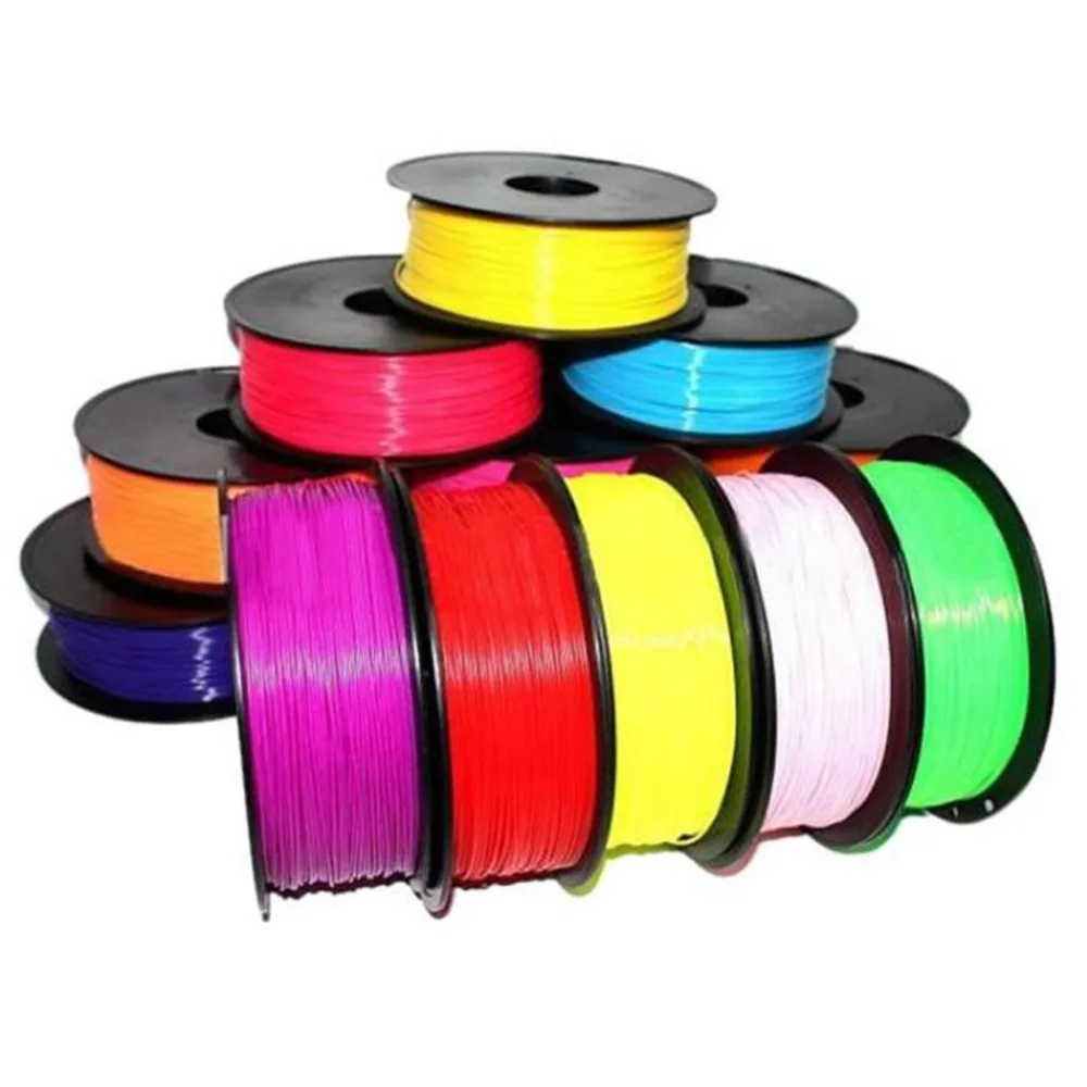 

White color pla 1.75 3d printer filament USA natural 3d plastic filament China 3d pen pla filament 1.75mm 1kg impressora 3d pla