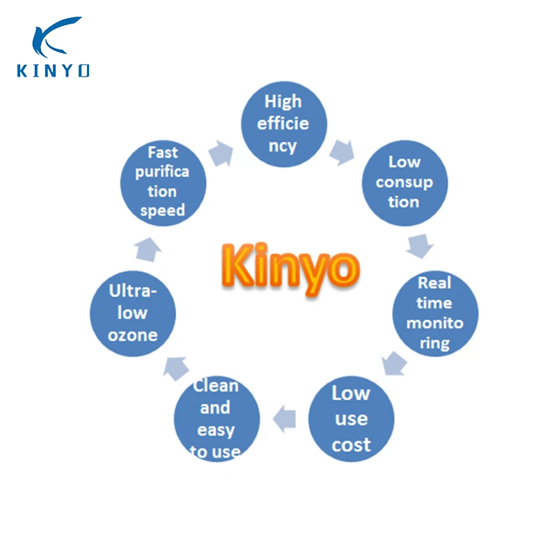 Kinyou KY-APS-220 Портативный очиститель воздуха ядро Технология PM2.5 для удаления пыли для Офис Purificador pk xaomi Mi очиститель воздуха